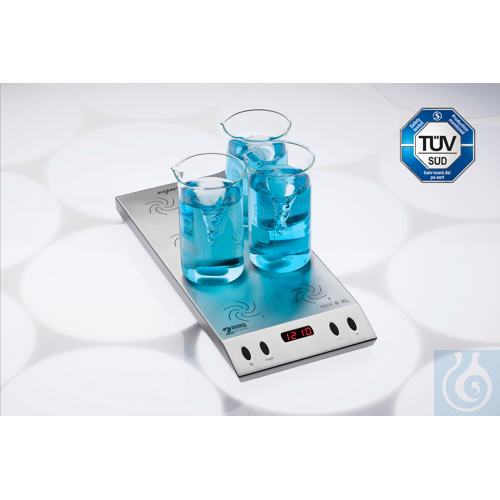 2mag - MIX 8 XL Mehrstellenmagnetrührer für 8x 600 mL Bechergläser (hohe Form)
